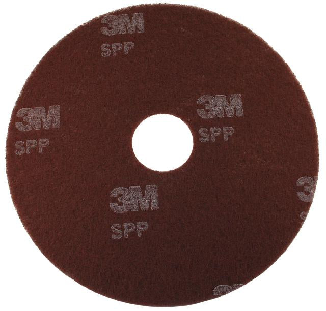 Avverkningsrondell SPP Plus Brun 20 tum, 505mm, Scotch-Brite