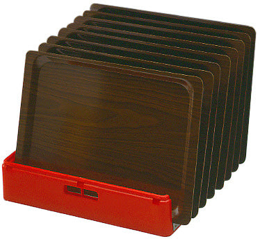 DISKKORG FÖR 7 BRICKOR 530X370 MM, RÖD