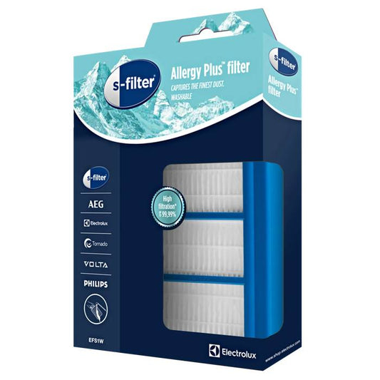 ALLERGI PLUS FILTER SKÖLJBART  EFS1W, 9001677682