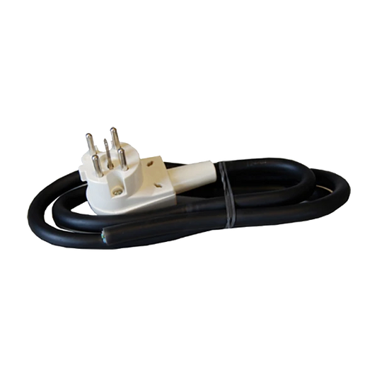 Perilexkontakt med sladd 5x1,5, längd 1,4m svart kabel 352300