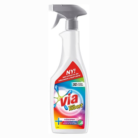 Fläckspray Via Tabort 0,75L
