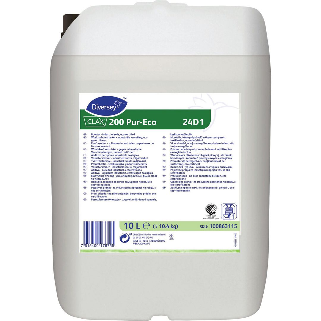 DIVERSEY Tvättförstärkare Clax Pur-Eco 10L, 100863115