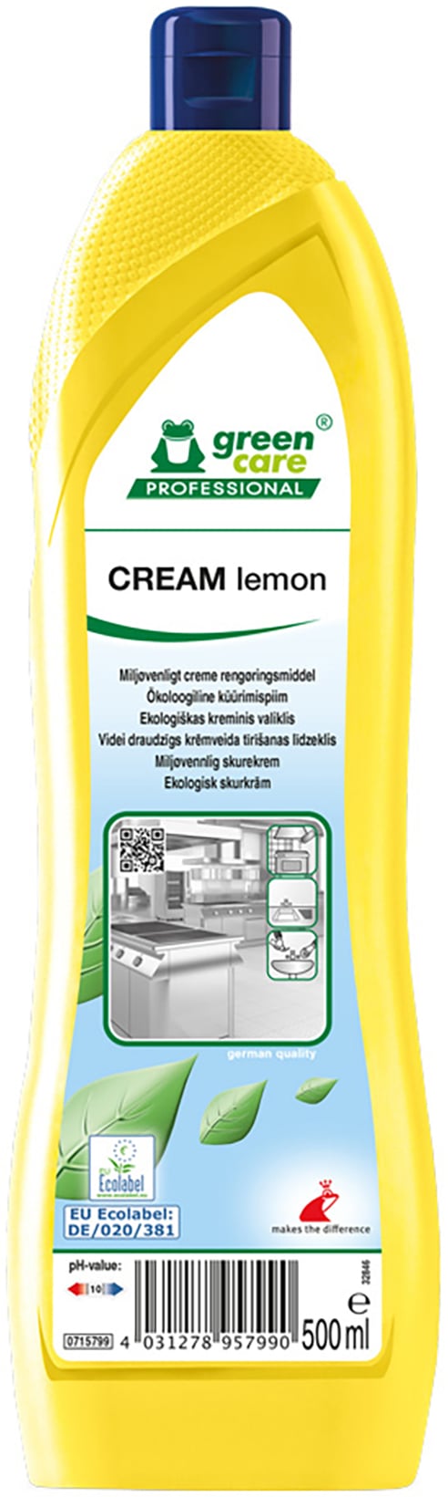 Skurcreme TANA CREAM Lemon 500ml