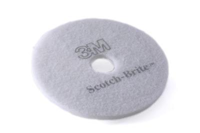 Golvvårdsrondell Vit 12 tum, 305mm, Scotch-Brite